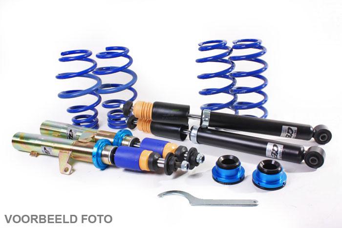 GF20-108, AP schroefset, BMW 4er (F32, F33, 3C) Cabrio, RWD,  convertible, RWD,, without electr. Dampers, 03/2014-, Max. vooraslast tot 960 kg, Verlaging vooras 40-65 mm, Verlaging achteras 40-65 mm